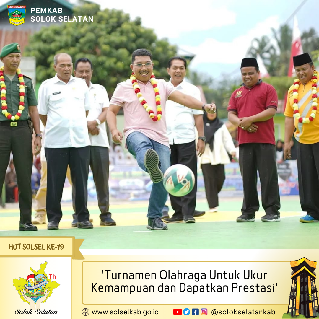 'Turnamen Olahraga Untuk Ukur Kemampuan dan Dapatkan Prestasi'